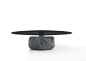 Turkish Inoa Coffee Table by Christophe Pillet, Contemporary Marble Coffee Table For Sale