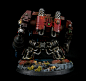 战锤40K Blood Angels Librarian Dreadnought 无畏机甲代工成品-淘宝网