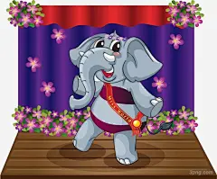卡通舞台上的大象大象|卡通舞台上的大象|卡通|舞台上|的大象|花朵|大象|台上|可爱大象|卡通大象|大象图画|矢量动物大象|手绘大象|大象正面图|大象雕像|行走大象|大象烟灰缸|一头大象|大象森林动物|大象字母|卡通动物|插画气球生日快乐艺术字拉花狮子大象长颈鹿生日蛋糕蛋糕插图|大象图标|大象摆件|泰国大象|行走的大象剪影|观赏的大象|大象和小丑