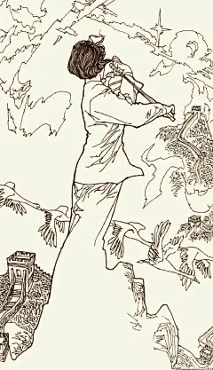 以线为舟 铁画银钩 连环画家詹忠效白描插图
以线描精美著称的詹忠效出道于上世纪70年代，一出手就展现出及其成熟凝练的个人风格，他的线描正是汲取了中国传统绘画艺术，又有自己的创造与突破。詹忠效的线描，主要是从传统的铁线描演化而来，线条既舒畅宁静、流动活泼，又刚劲屈铁、明快有力，强调弹性的韵味。通过线条的粗细、轻重、刚柔、虚实等变化，再经过用节奏强的较密集的长短线，穿插交错、疏密聚散，造成人物活跃在画面上灵动的效果，给人以诗一样的美感，具有强烈的艺术魅力，被称之为“詹衣描”。