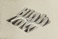 #设计秀# 最新3D字体设计作品。 ​​​​