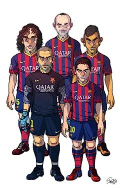 FC Barcelona / Real Madrid by Sakiroo Choi