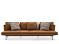 SAKÉ | 4 seater sofa SAKé Collection By B&B Italia design Piero Lissoni : Download the catalogue and request prices of Saké | 4 seater sofa By b&b italia, 4 seater leather sofa design Piero Lissoni, saké Collection