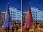 Hello Wood工作室在布达佩斯打造不闪耀“圣诞树”