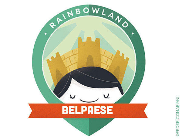 RAINBOWLAND Badges :...