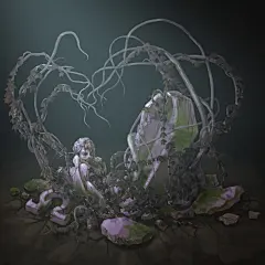 坟头设定。。_麦丽素__插画师作品_涂鸦王国gracg.com