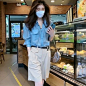 欧洲站2021夏季新款小个子显高炸街时尚休闲职业套装女短裤两件套-淘宝网