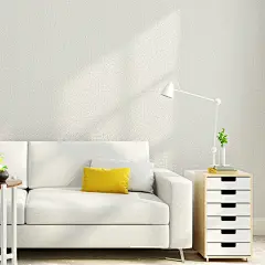 仿真麻布墙纸灰色亚麻布纹加厚无纺布纯色壁纸电视背景墙客厅卧室-tmall.com天猫_2308640880