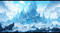 qiuling6689_Ice_and_snow_islands_suspended_in_the_air_blue_ice__fa9f092f-e7a4-47f6-a1b2-19d68f8378a4