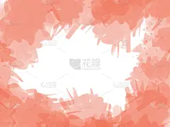 彩色造型水彩插画背景，彩色笔刷背景。