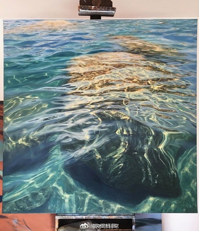 海水的绘画步骤· Irina Cumbe...