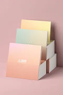 公司企业名片明信片质感明片VI样机