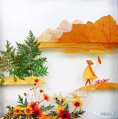 压花-花瓣网|陪你做生活的设计师 | ик 的押花人像画 - 手工客，高质量的手工，艺术，设计原创内容分享平台