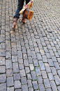 A Cobble Stone Driveway.. yup, going old school! I love the look, and the "antique-ness" of it.