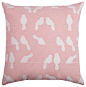 Rizzy Pillow, 20"x20", Light Pink contemporary-decorative-pillows