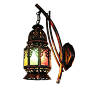 Bohemia wall lamp Turkish restaurants cafes inn bar color art corridor wall lamp