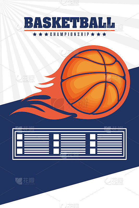 篮球游戏运动与气球上的火徽章