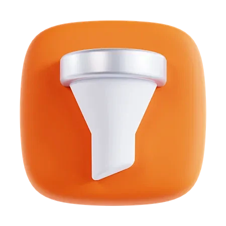 Filter  3D Icon