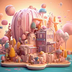 AI绘画_Prompts_Marilin_Kawaii_environment_fron_another_galaxy_with_pastel_colo_932c7c2a-7dfc-4546-adf3-1f35195dd8f3_xpanx.com