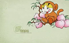 奇童梦乐十二生肖宽屏壁纸 #采集大赛#