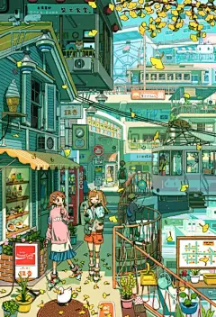 插画绘画_插画绘画图片 - 堆糖，美图壁纸兴趣社区