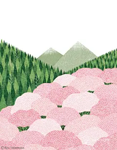 日本插画师 Ryo Takemasa(武政 諒)清新脱俗的插画作品 - 手工客，高质量的手工，艺术，设计原创内容分享平台