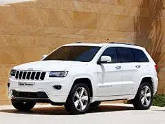 汽车壁纸图片白色jeep大切诺基汽车壁纸图片