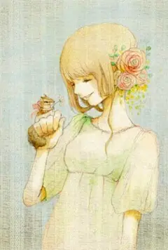 迷离与颓废的女性插画作品 - 插画图片 - 唯美范