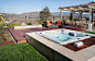 CHULA VISTA SPA AND DECK contemporary-landscape