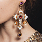 Earring x Dolce & Gabbana detail | 好看不怕痛 ​​​​