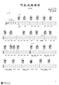 李昕融《听我说谢谢你》吉他谱1