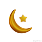 斋月穆斯林伊斯兰教伊斯兰阿拉伯语3D图标 ramadan muslim islam islamic arabic icon