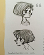 I love this kind of style. I need to get used to putting noses on my characters!!!: 
