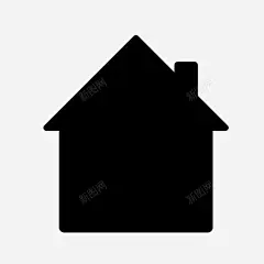 房子建筑物烟囱图标 icon 标识 标志 UI图标 设计图片 免费下载 页面网页 平面电商 创意素材