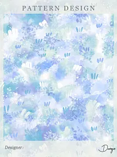 色彩半调晕染肌理/仿扎染蝴蝶效果 - 小红书