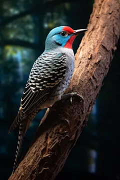 小鸟鸟类翅膀摄影图