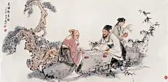 伍启中传统中国风山水水墨画欣赏::设计路上::网页设计、网站建设、平面设计爱好者交流学习的地方