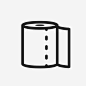 卫生纸浴室纸厕图标_88ICON https://88icon.com 卫生纸 浴室 纸厕 卫生间 纸巾 厕纸 厕所厕所 擦拭