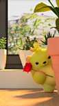《萌芽熊童子》高清海报集合|设计区|设计欣赏|3D设计|七米团队 - 七米网(7msj.com)