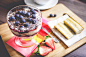 Healthy Morning Dessert: Blueberries Sundae Free Image Download