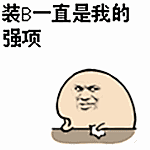 装B一直都是我的强项 金馆长QQ群微信聊天表情包
