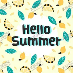 夏天素材 【酷图网】插画,素材,元素,卡通,手绘,插图,矢量,图片,ai,背景,海报素材,海报,展板素材,横幅素材,图标,标志,清新,夏日,夏季,夏天,盛夏,初夏,热夏,冰爽盛夏,清凉一夏,夏天促销,夏季素材,夏天素材,夏季元素,夏天元素,夏天插画,夏季插画,装饰,可爱,缤纷夏季,约惠夏天,夏日总动员,图案,柠檬,叶