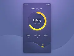 dribbble 100days日常界面练习