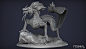 Creature Sculpts for "Primal: the Awakening"