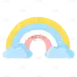 行业icon矢量多色扁平-彩虹