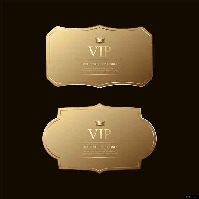 VIP 标签 标识标志图标 标志 促销标签 VIP会员图标 徽章奖牌图案设计平面设计-花瓣网