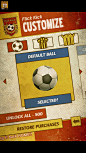 足球类《指尖足球》UI游戏界面