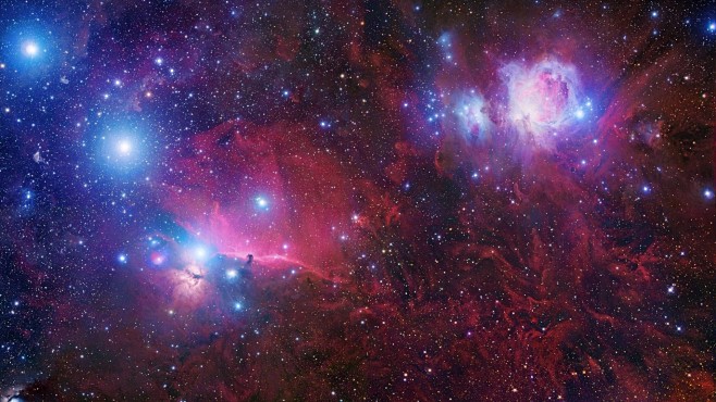 nebulae outer space ...