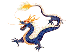 【米图网-52mitu.com】龙 神话 五爪金龙 插画 手绘 龙抬头 二月二 龙头节 国潮龙