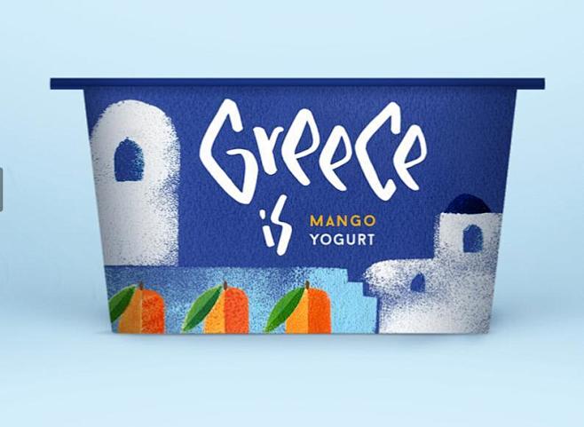 Greece is 希腊食品包装设计-古...